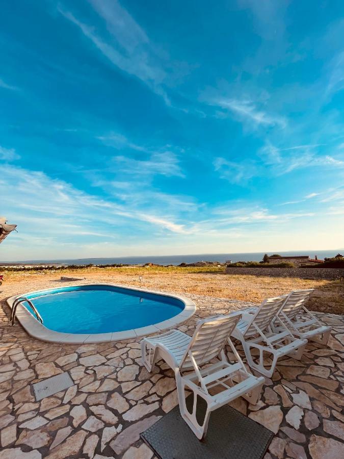 Beautiful Secluded Area Near Novalja Vacation House With Pool And Sea View Villa Lara Exterior foto